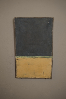 Klei tableau ode aan Mark Rothko